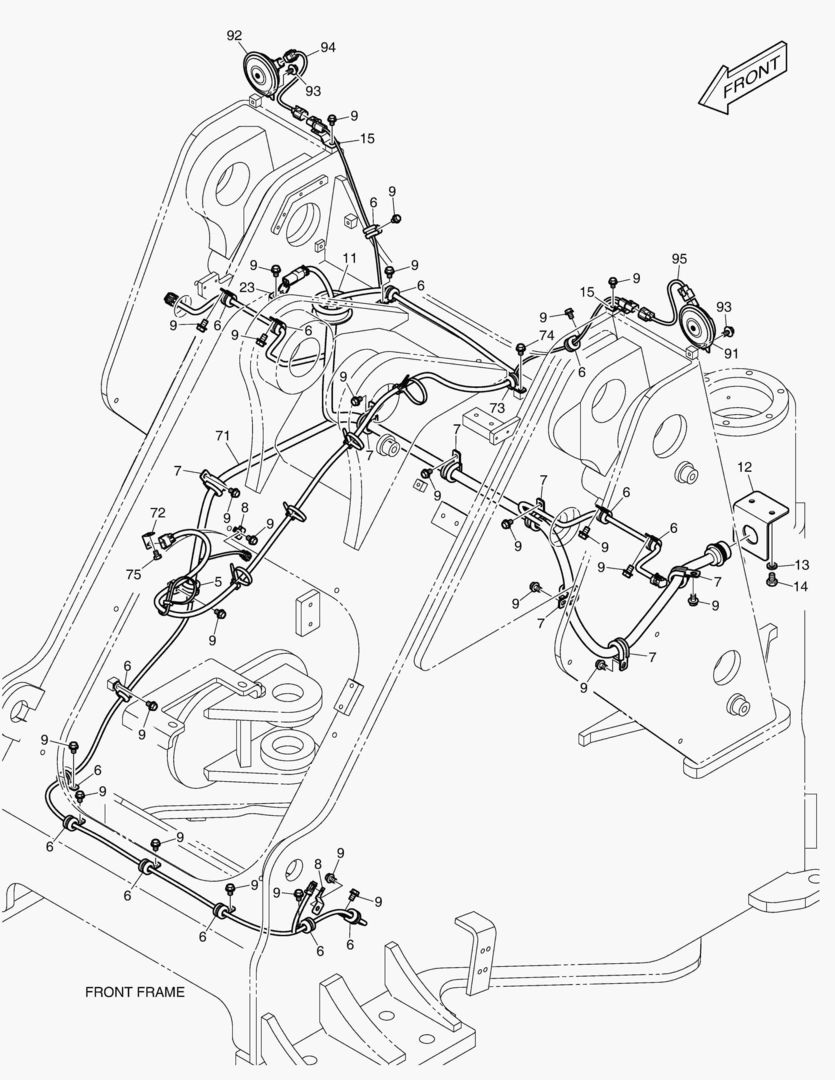 1641 ELECTRIC PARTS - FRONT [10060~10123]