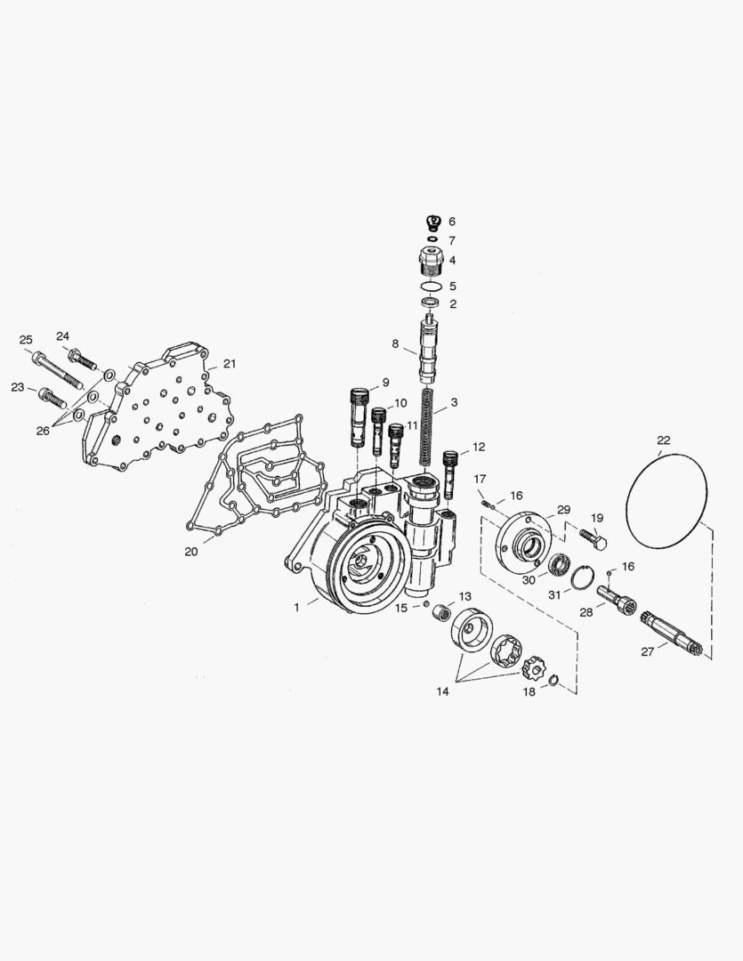 6910 GEAR SHIFTING GOVERNOR(2) - TRANS.(2HL10 [296~365]