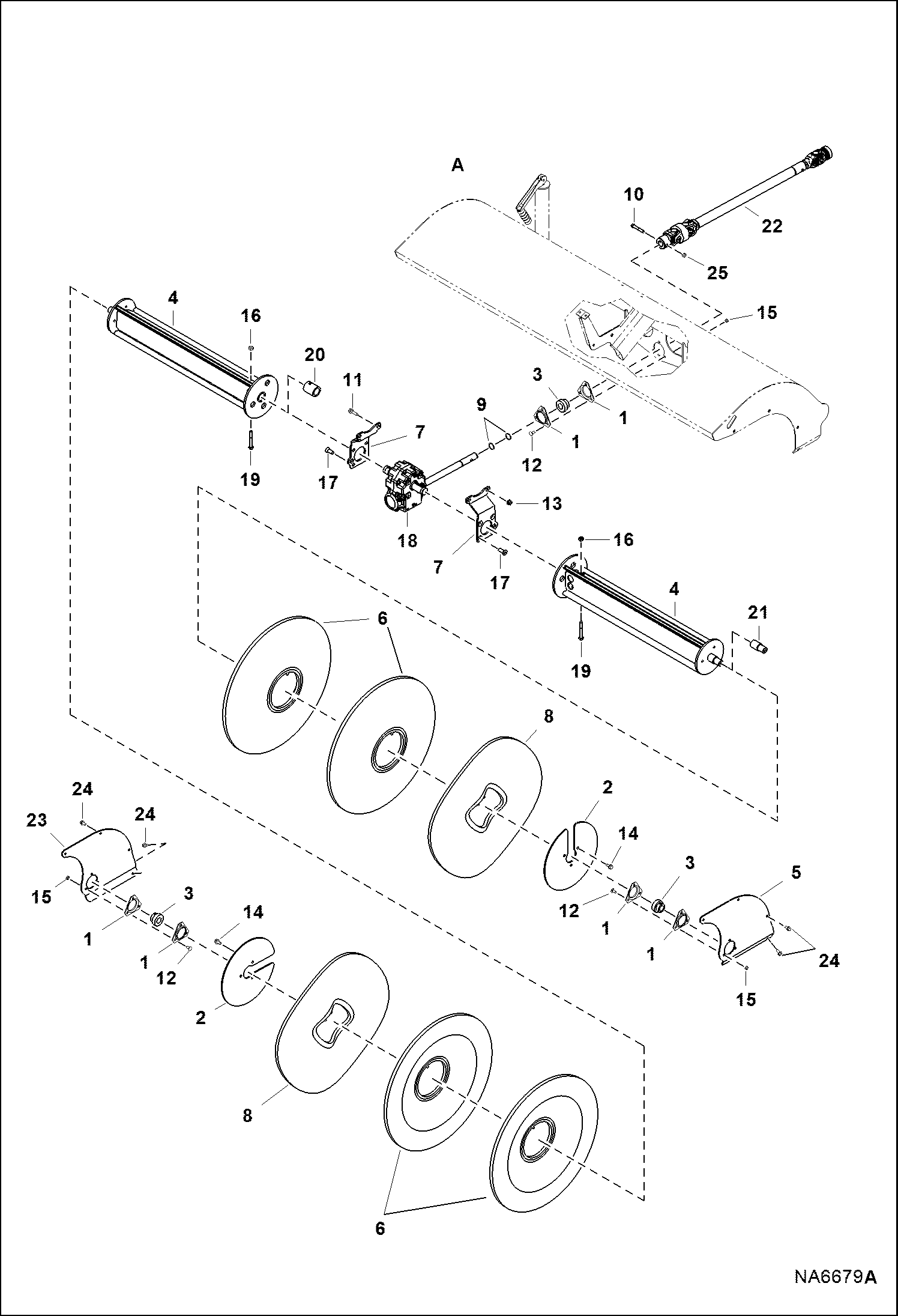 ЩЕТКА УГЛОВАЯ ПОВОРОТНАЯ (ЩЕТКИ И КОРПУС) (54-- AT34) (70-- AT33)