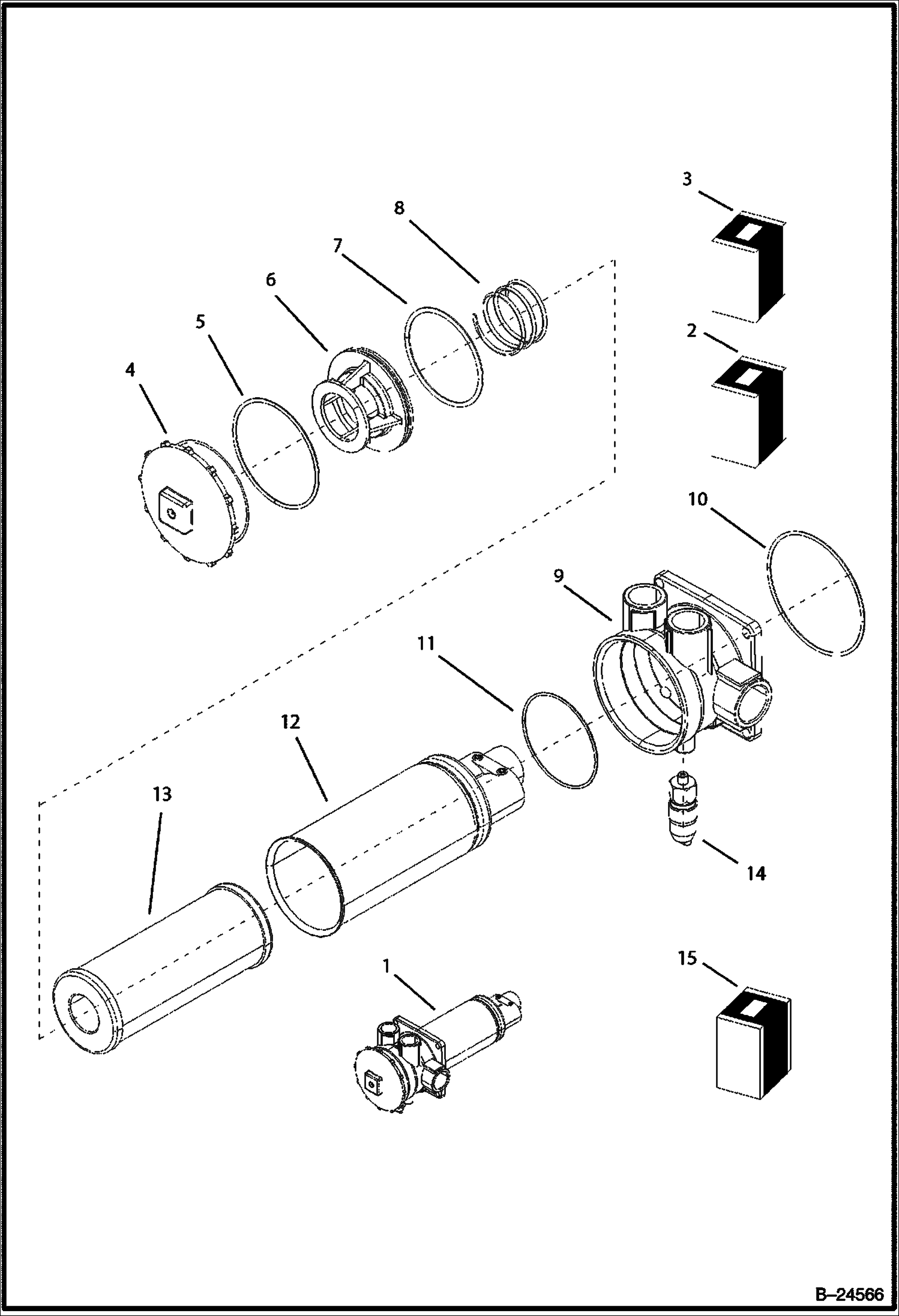 СХЕМА ГИДРАВЛИЧЕСКОЙ СИСТЕМЫ ГИДРАВЛИЧЕСКИЙ ФИЛЬТР