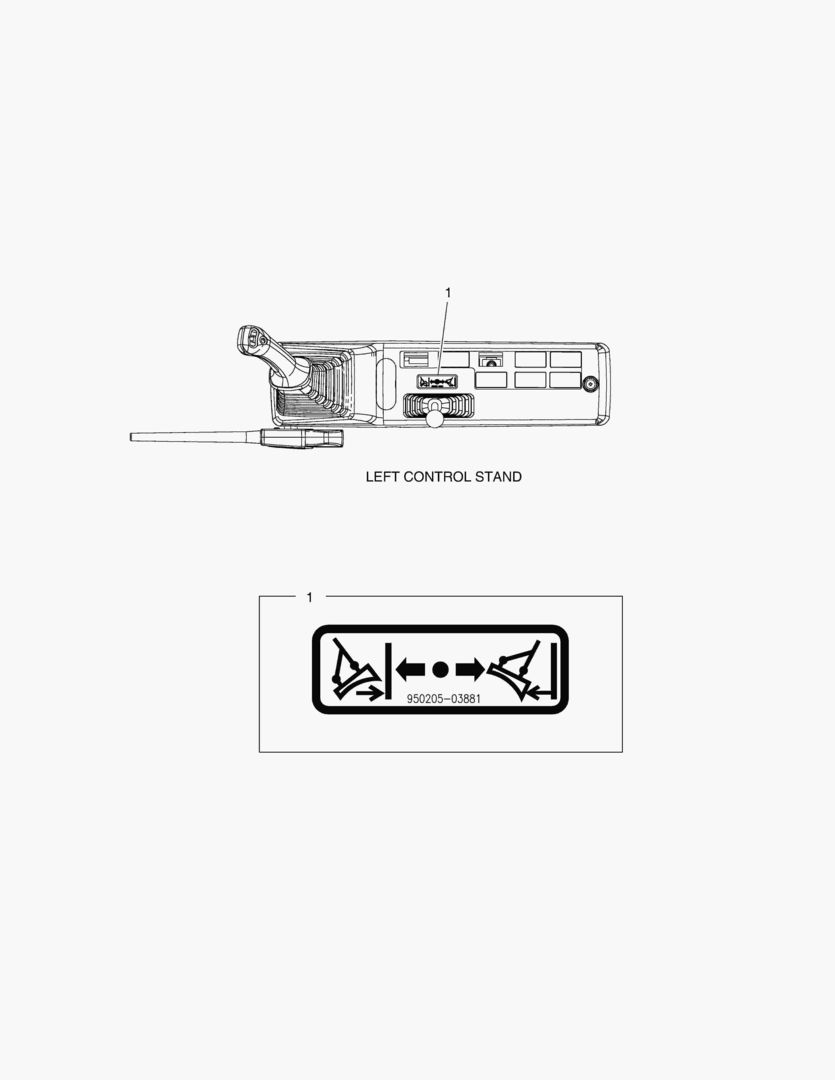 ПРЕДУПРЕЖДАЮЩАЯ ТАБЛИЧКА - БУЛЬДОЗЕР
