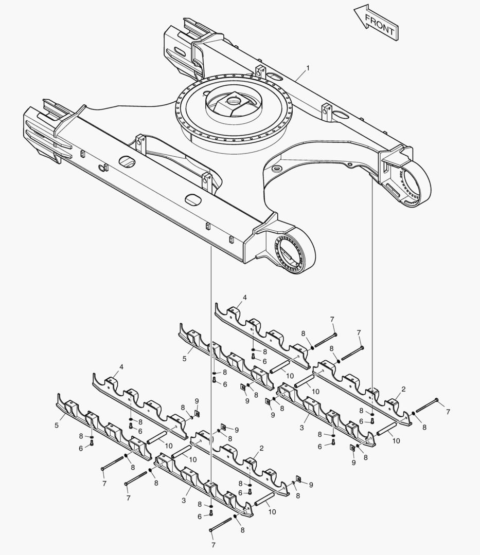 6260 TRACK FRAME(3m) - FULL GUARD [5001~6601]