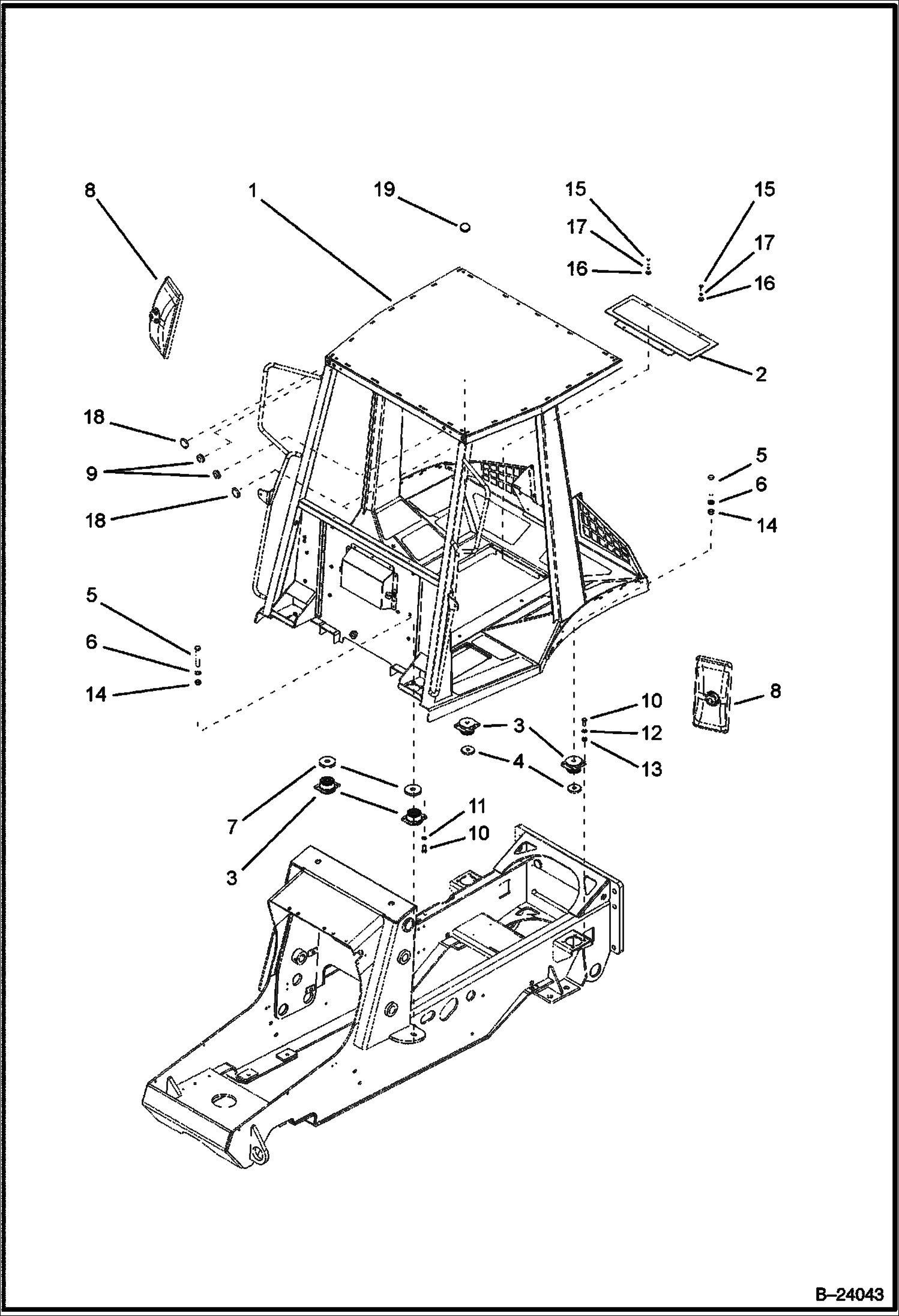 Схема СИСТЕМА ЗАЩИТЫ ОТ ПАДАЮЩИХ ПРЕДМЕТОВ