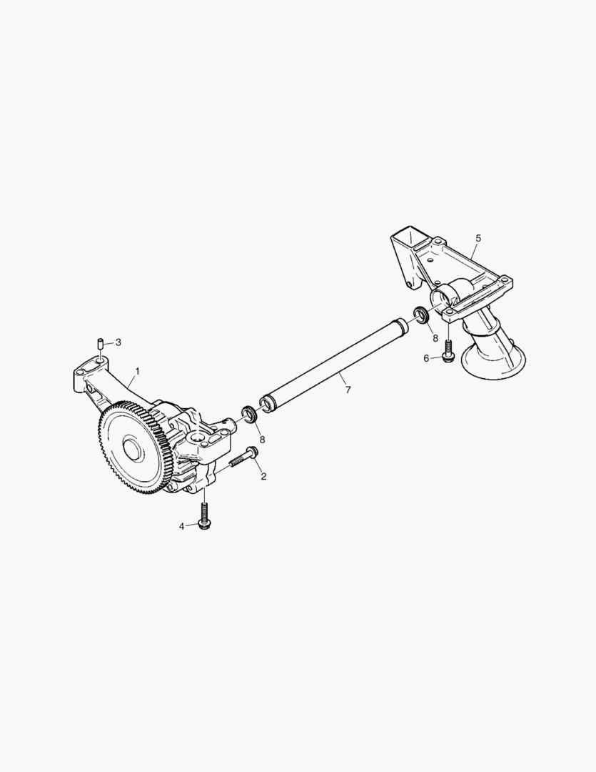 Схема МАСЛЯНЫЙ НАСОС