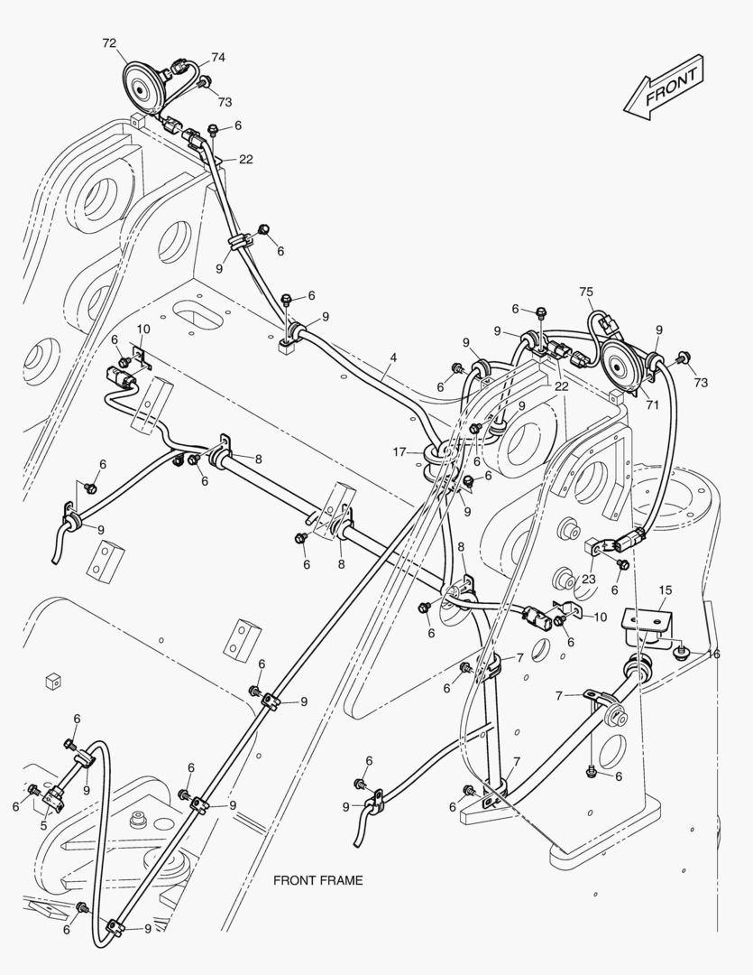 1581 ELECTRIC PARTS - FRONT [10022~]