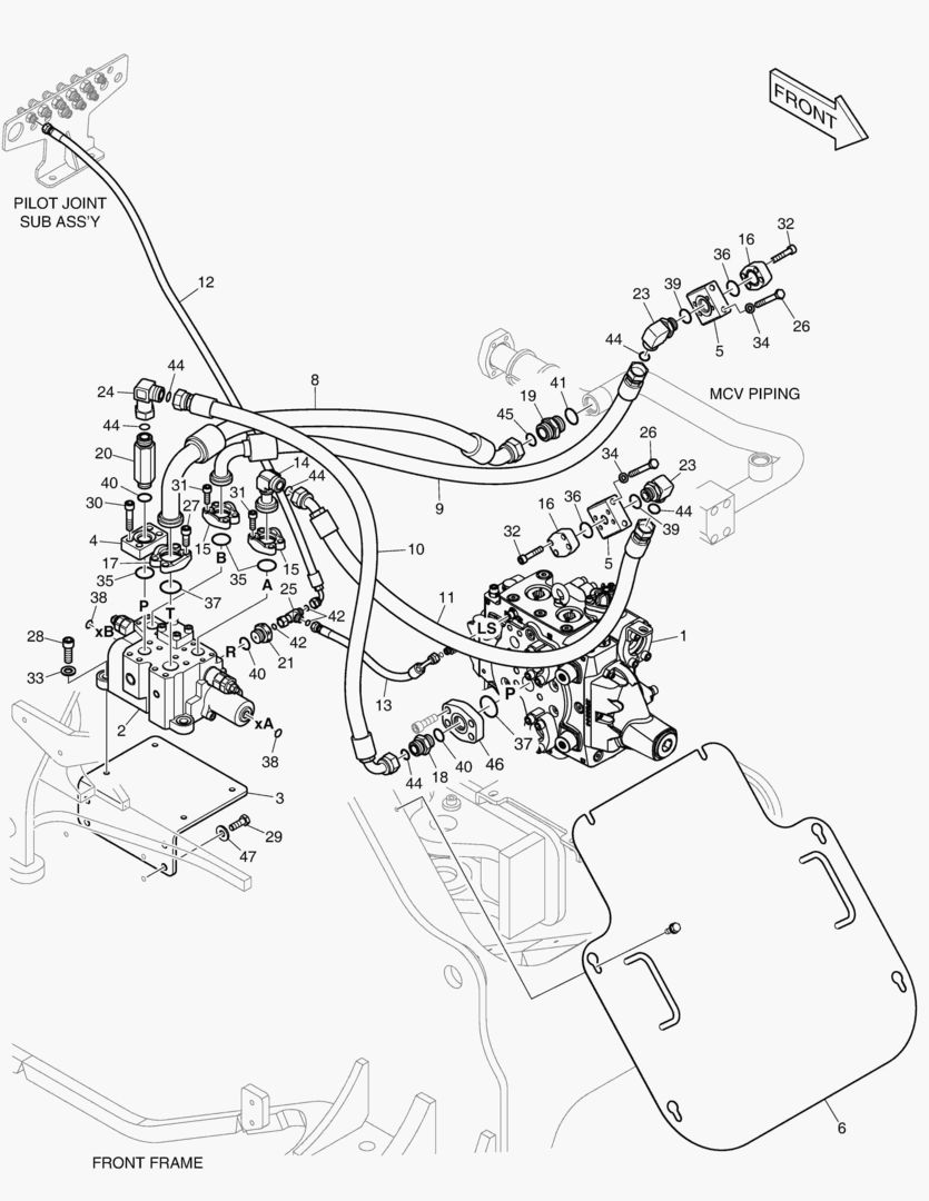 РЕКУЛИРУЮЩИЙ КЛАПАН ТРУБОПРОВОДА - 3-Й КАТУШКИ