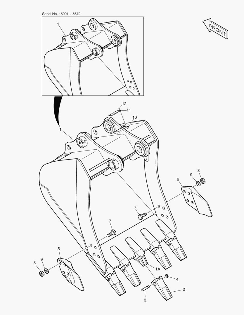 6850 BUCKET - 0.51гЋҐ