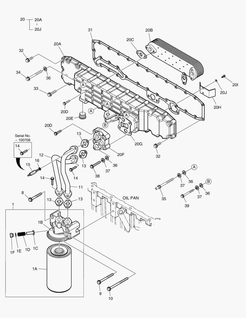021 OIL FILTER & OIL COOLER