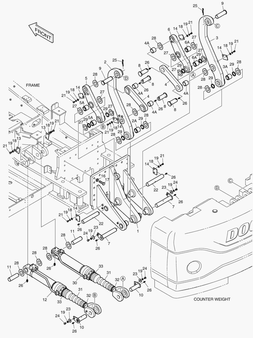 Спецтехника 7180 COUNTER WEIGHT REMOVAL DEVICE [5001~10228] - главное фото