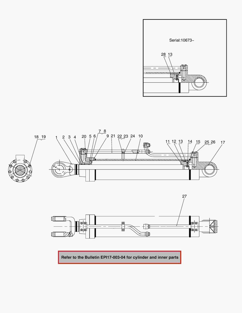 3390 BOOM CYLINDERпј€RIGHT&TYпј‰