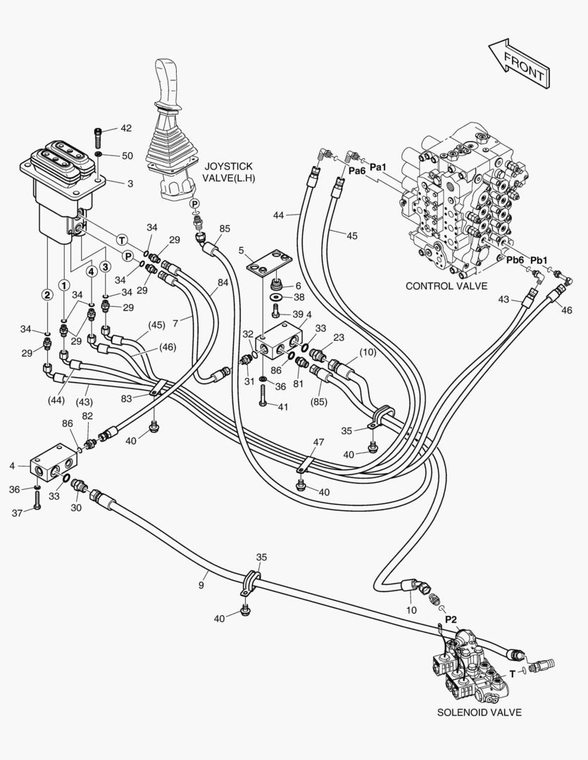 ТРУБОПРОВОД СЕРВОУПРАВЛЕНИЯ(8)