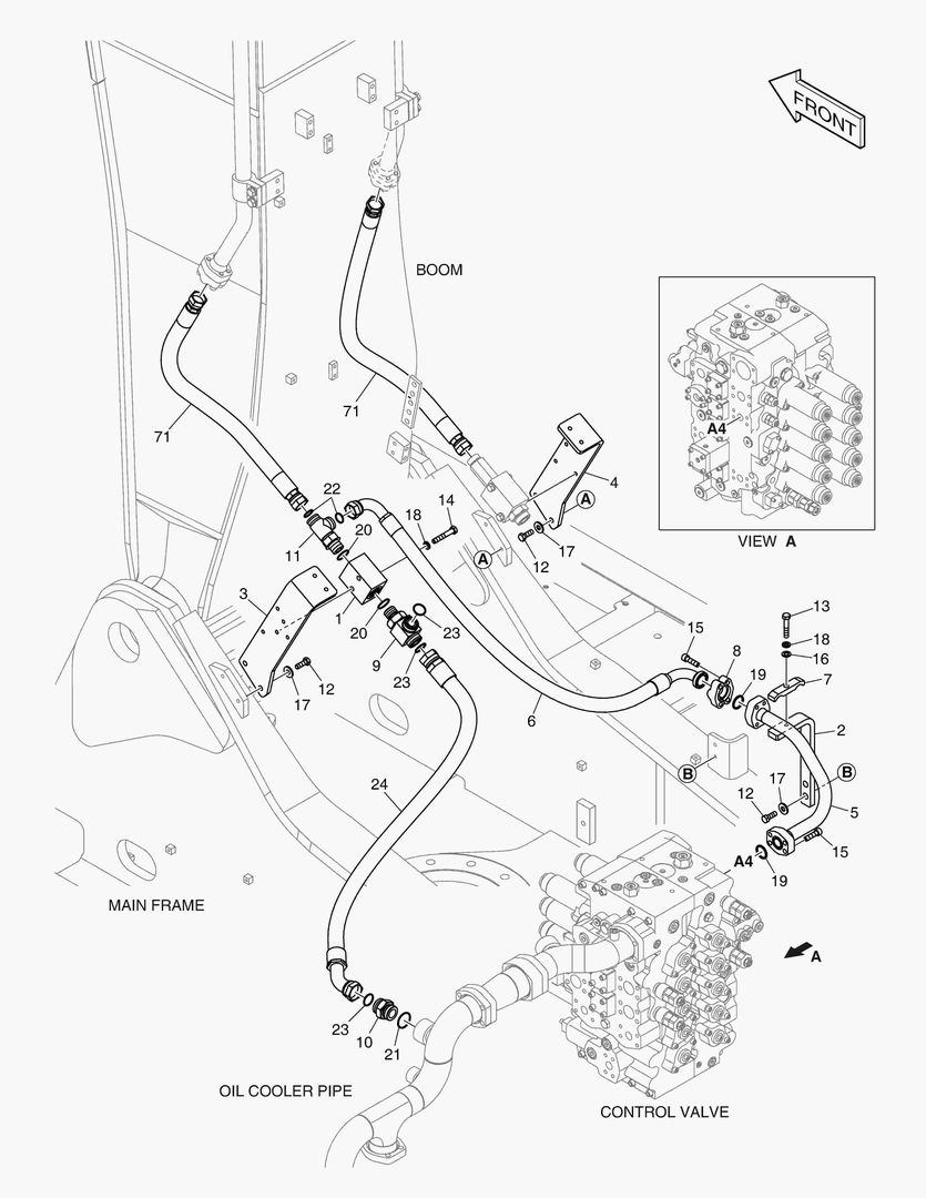 6230 MAIN PIPING - ONE & TWO WAY