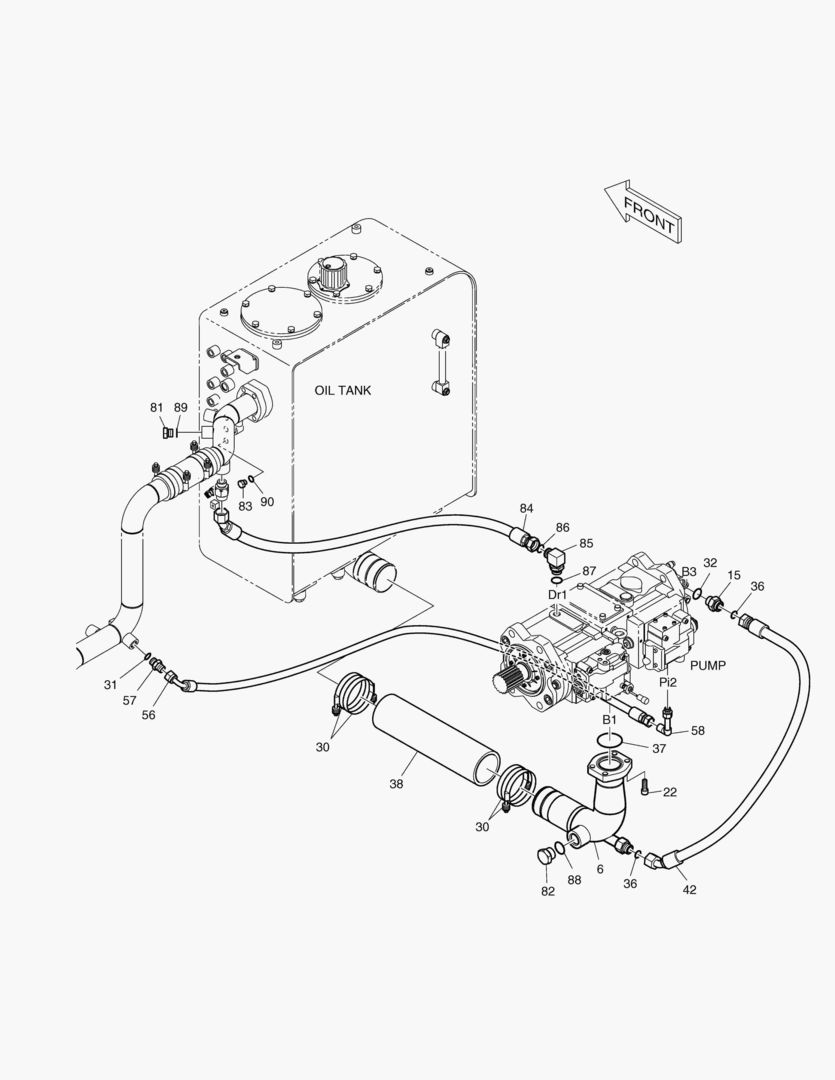 ТУБОПРОВОД МАСЛЯНОГО РАДИАТОРА(1)