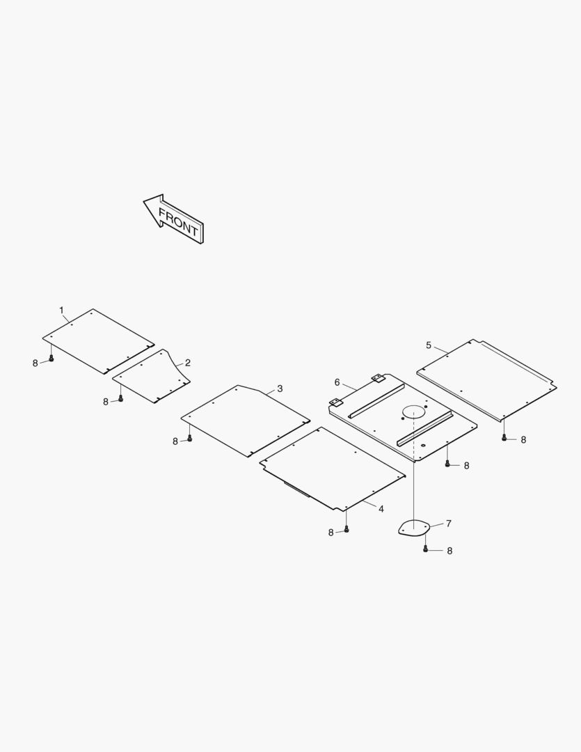 ОБТЕКАЕМАЯ ПОДКУЗОВНАЯ ПАНЕЛЬ