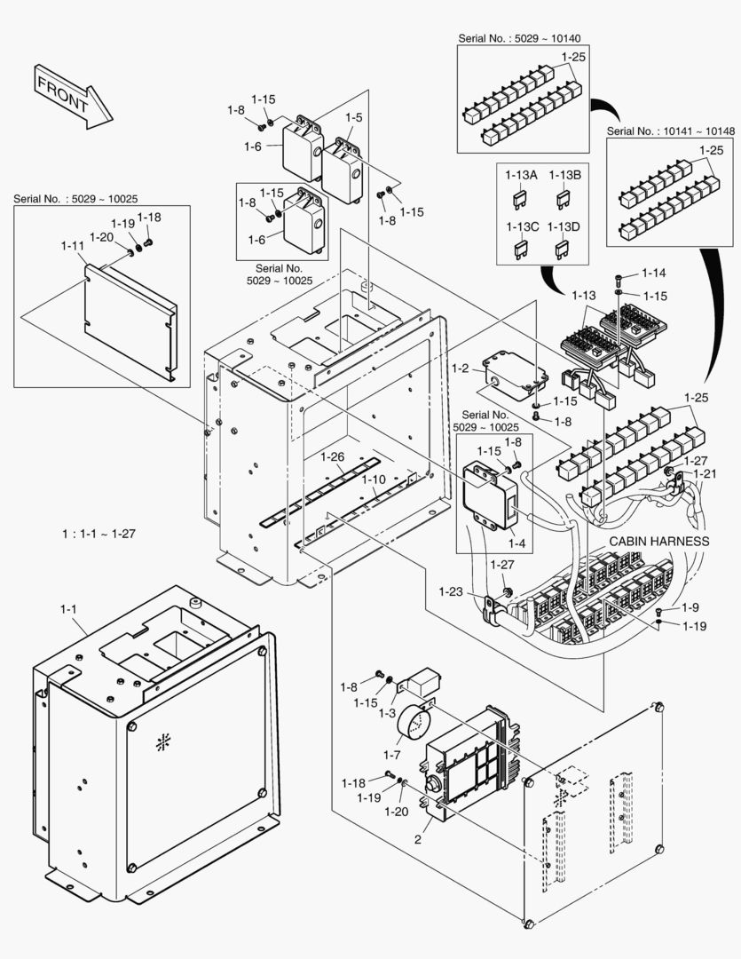 1521 ELECTRIC BOX - FINGER REMOCON [5029~]