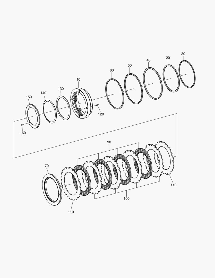 Спецтехника 3361 BRAKE - FRONT AXLE [10185~] - главное фото