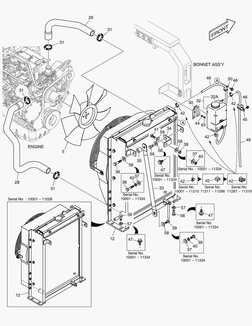 ОПОРТНЫЙ УЗЕЛ РАДИАТОРА