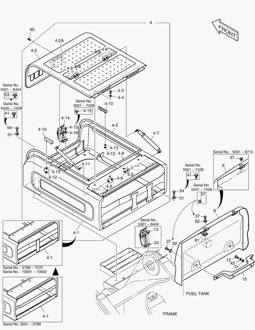 КРЫШКА АККУМУЛЯТОРА