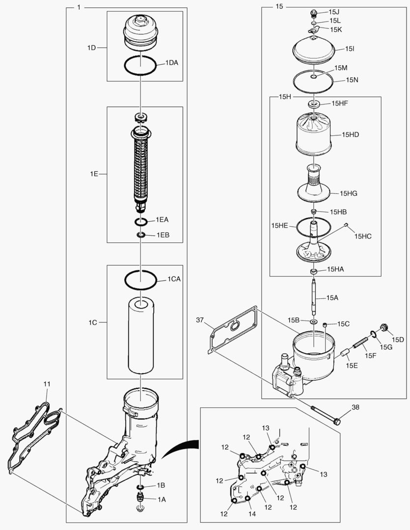 G011-180 CENTRIFUGAL OIL CLEANER OIL FILTER