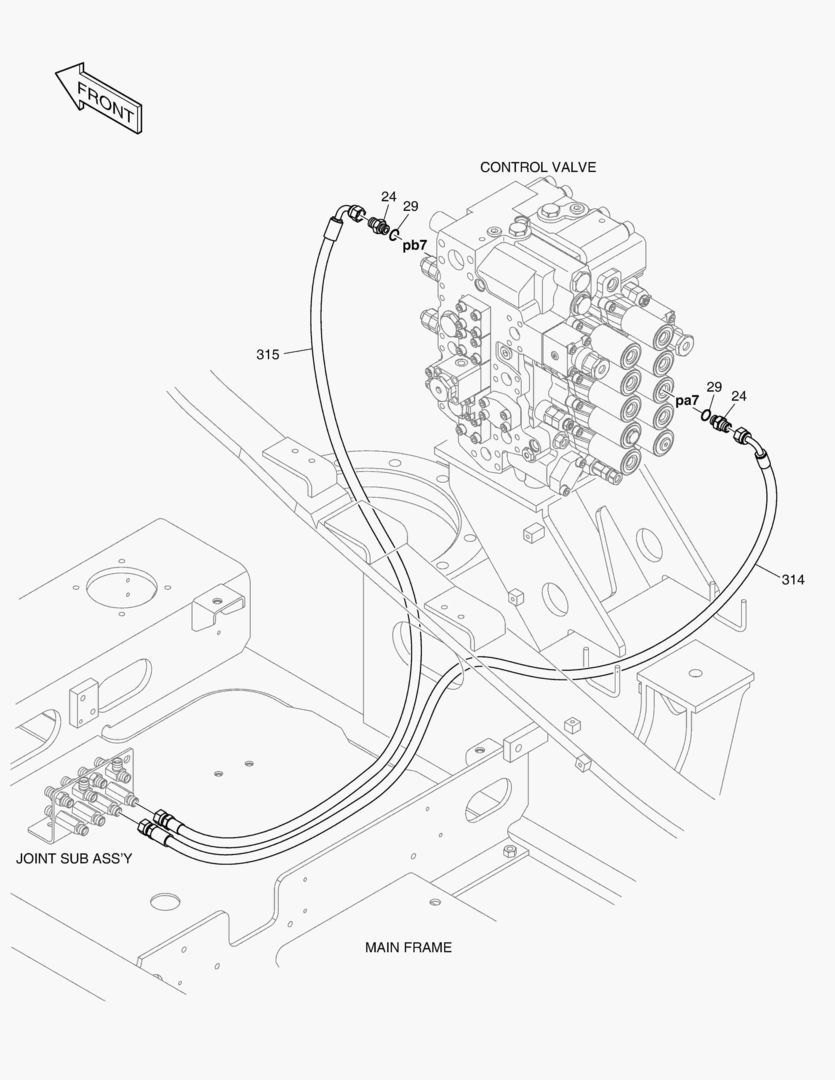 1350 PILOT PIPING(4) - BUCKET