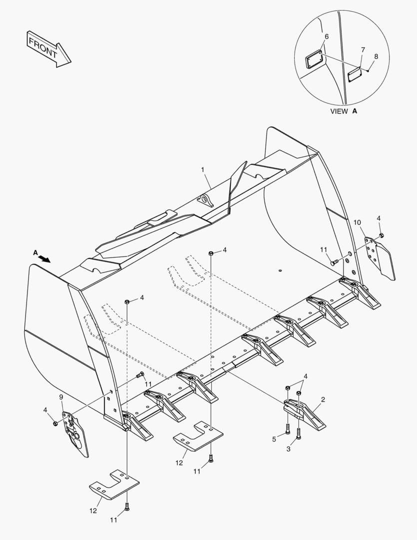 5800 BUCKET - 4.5гЋҐ - MONO(WC,MH)