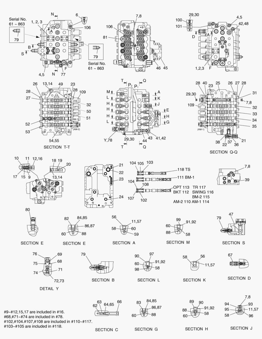 Спецтехника 4161 CONTROL VALVE(2) [61~992]