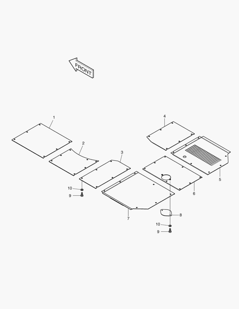 ОБТЕКАЕМАЯ ПОДКУЗОВНАЯ ПАНЕЛЬ
