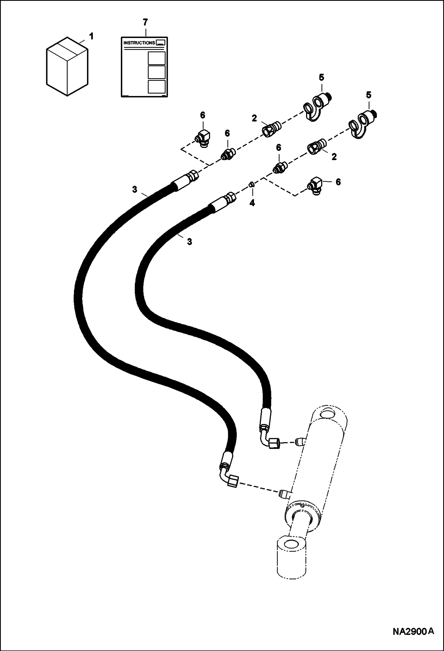 ЩЕТКА УГЛОВАЯ ПОВОРОТНАЯ (КОМПЛЕКТ ШЛАНГОВ) (54-- AT34) (70-- AT33)
