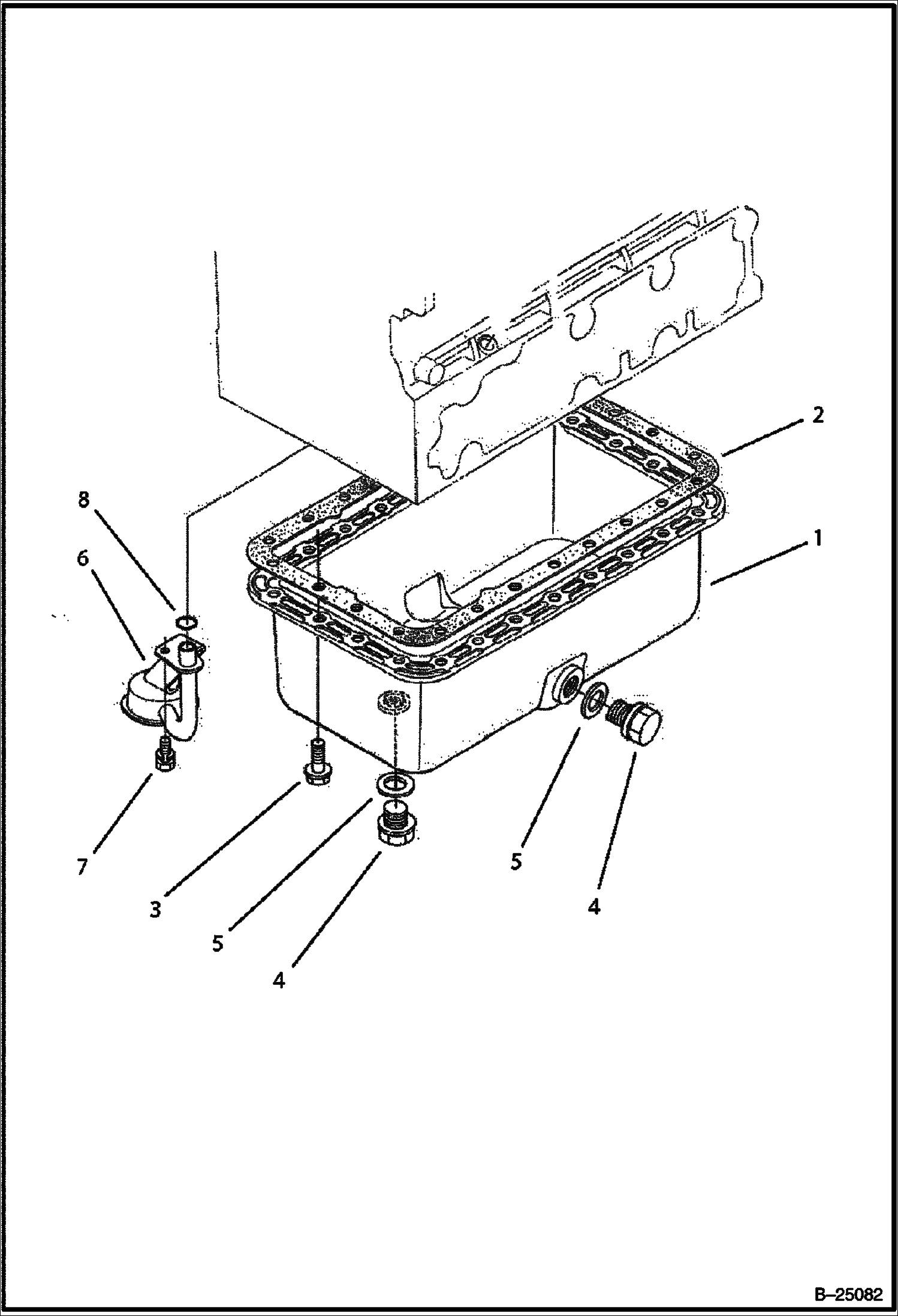 ПОДДОН КАРТЕРА (TIER II) (СЕРИЙНЫЙ НОМЕР 5732 11001 И ВЫШЕ)