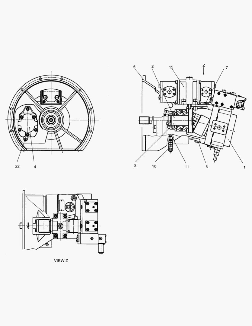 Спецтехника 4100 MAIN PUMP [1382~3227]