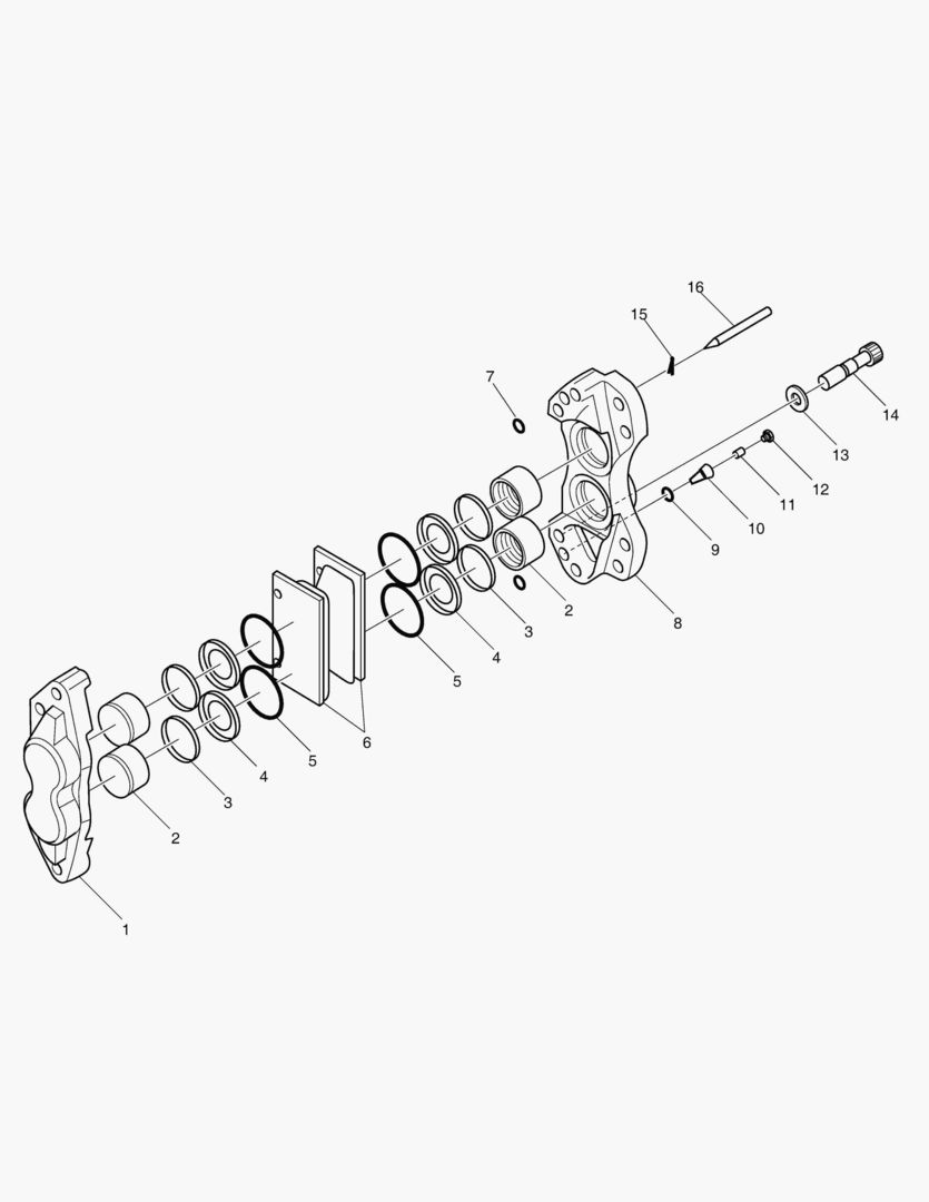 3435 AXLE ASS`Y - BRAKE ASS`Y(JS)