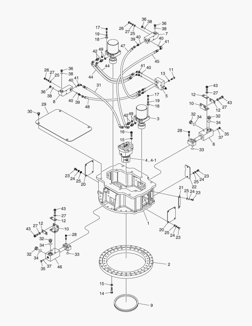 1120 FRAME ASS`Y-MOUNTING