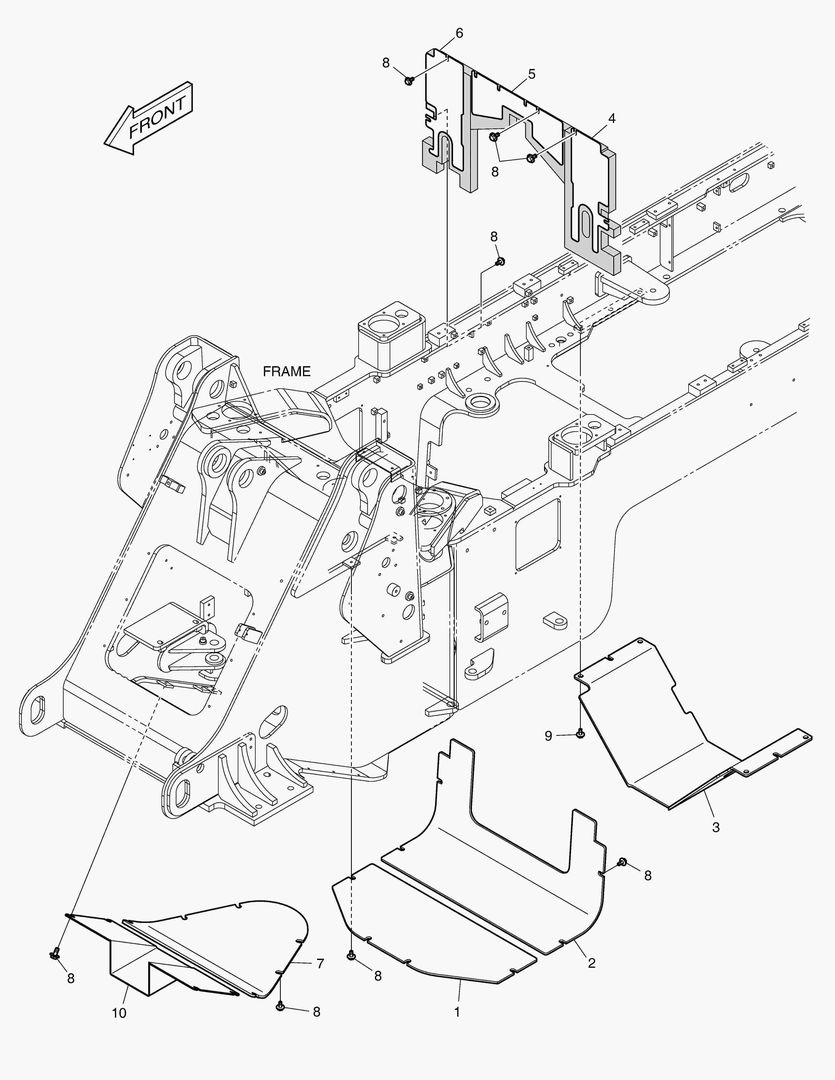 ОБТЕКАЕМАЯ ПОДКУЗОВНАЯ ПАНЕЛЬ