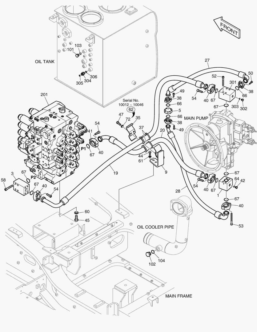 ГЛАВНАЯ МАГИСТРАЛЬ(1) - НАСОС