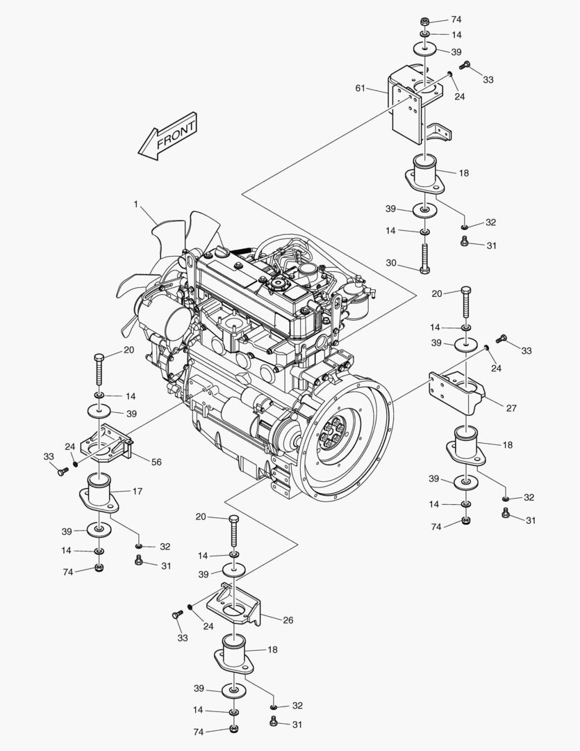 МОНТАЖ ДВИГАТЕЛЯ(1)-БУФЕР