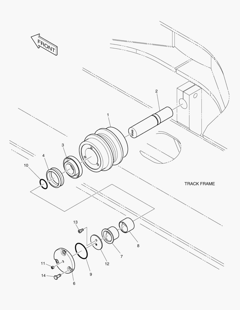 2140 UPPER ROLLER [5001~10017]