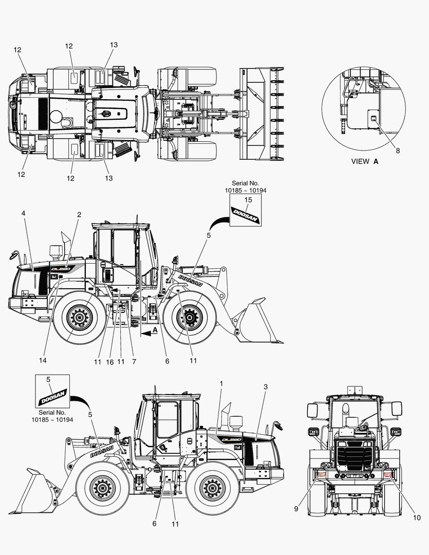 ПРЕДУПРЕЖДАЮЩАЯ ТАБЛИЧКА - НИМЕНОВАНИЕ ТЕХНИКИ