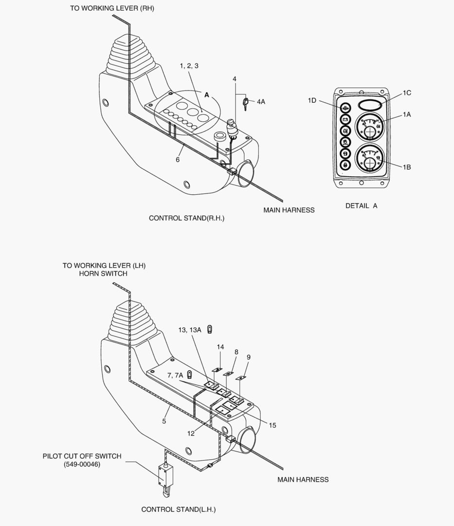 ЭЛЕКТРИЧЕСКИЕ ЗАПЧАСТИ(1) - СТЕНД(ФИКСИРОВАННАЯ ГУСЕНИЦА)