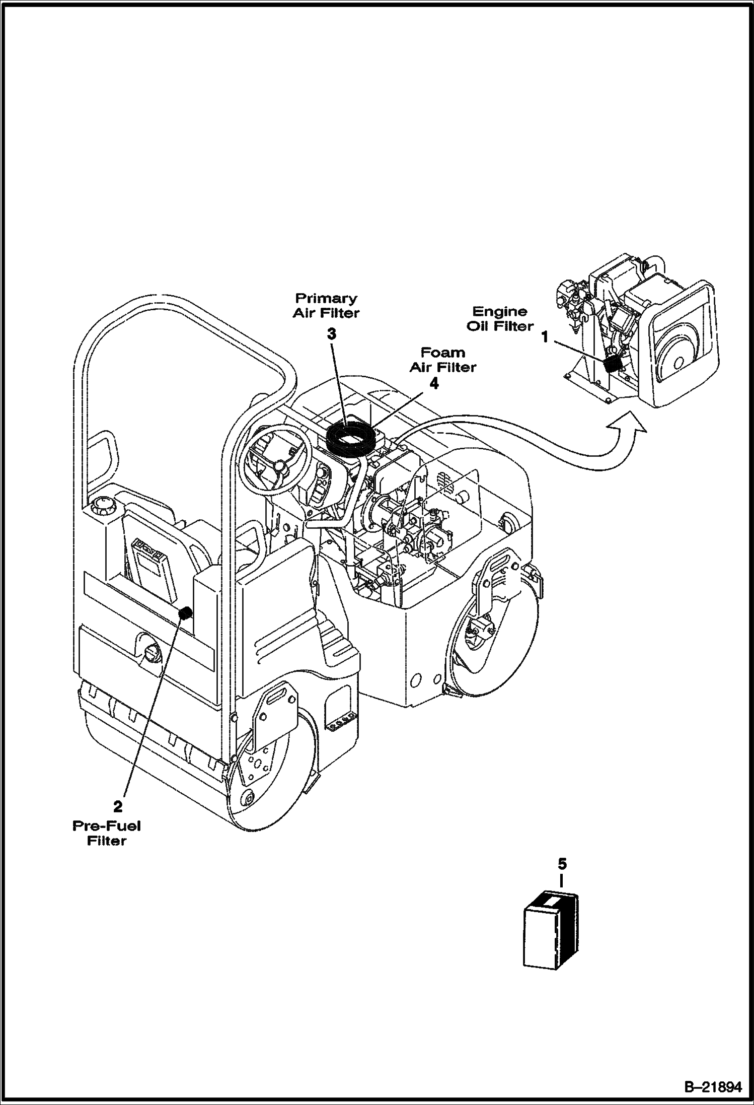 НАБОР ДЛЯ ПРОМЕЖУТОЧНОГО ОБСЛУЖИВАНИЯ (250 ЧАСОВ)