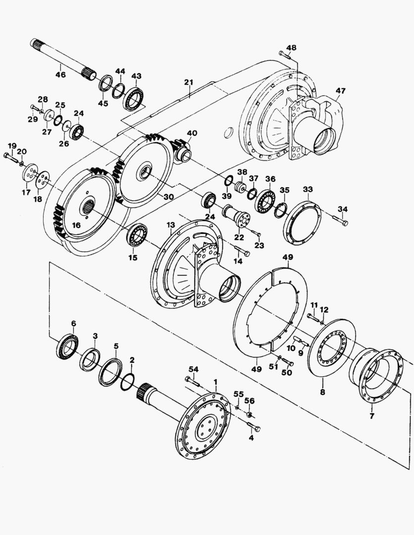G039-17 DRIVE LINE; REAR