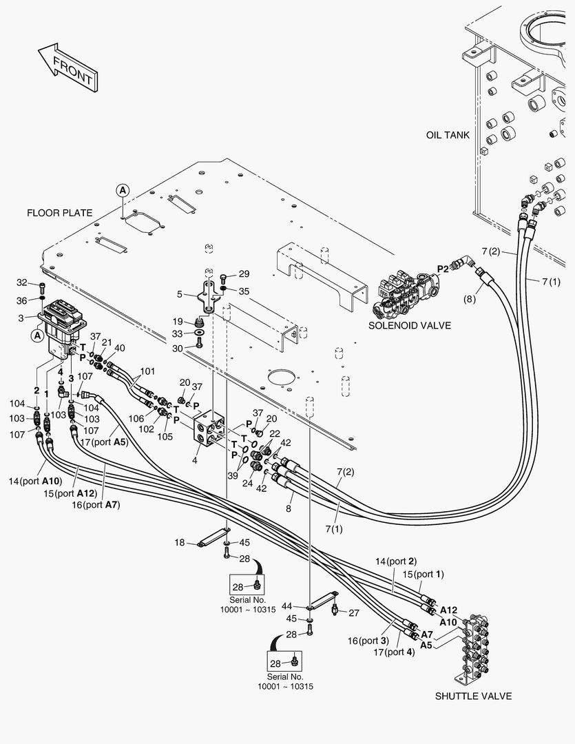 ТРУБОПРОВОД СЕРВОУПРАВЛЕНИЯ(8)