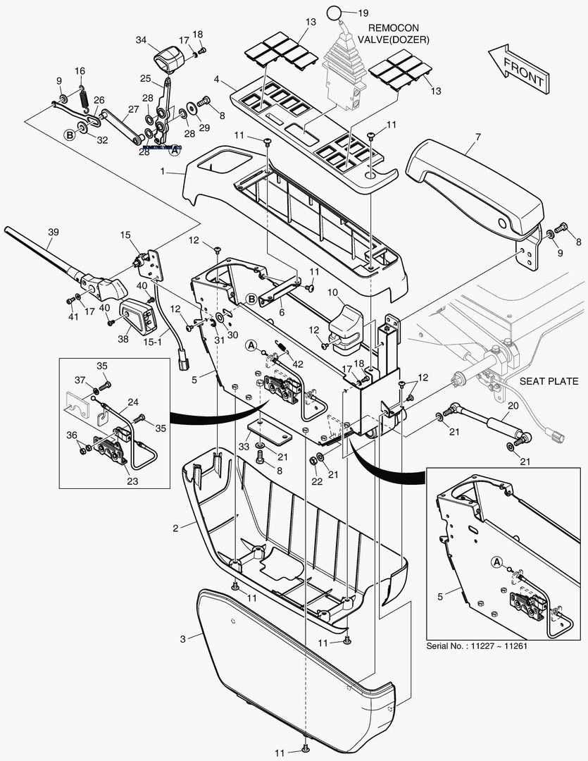 Спецтехника 7331 CONTROL STAND - L.H(ROPS) [11227~] - главное фото
