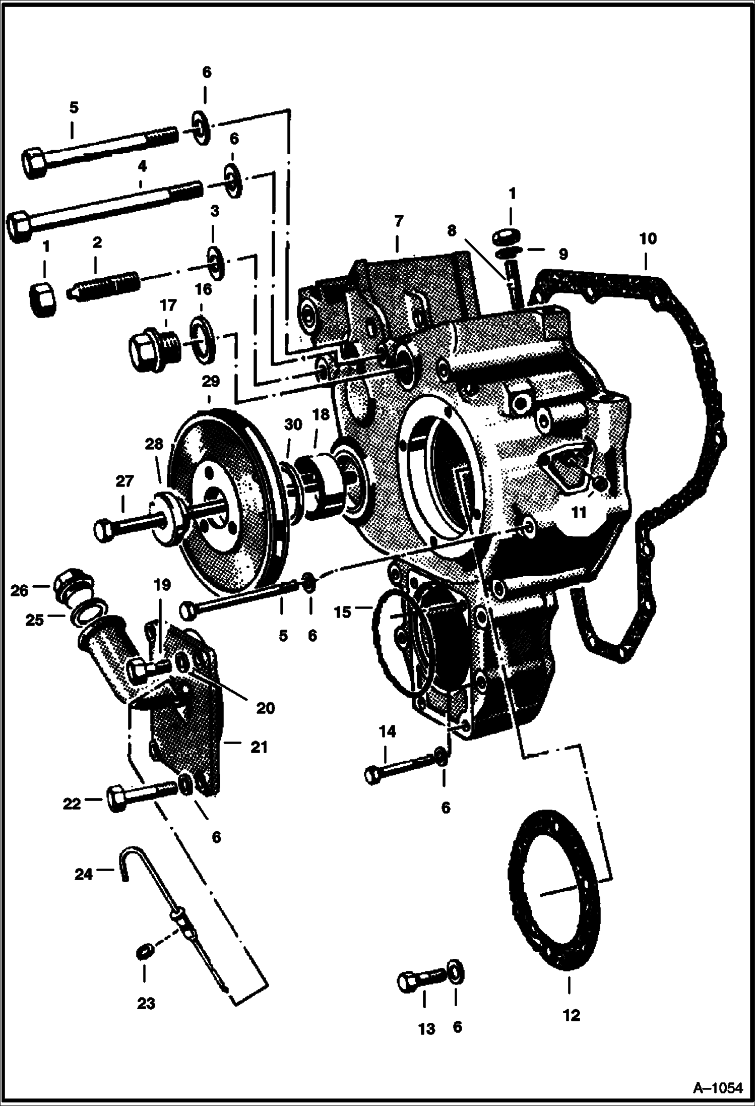 Спецтехника ПЕРЕДНЯЯ КРЫШКА В СБОРЕ F2L310 DEUTZ ДИЗЕЛЬ