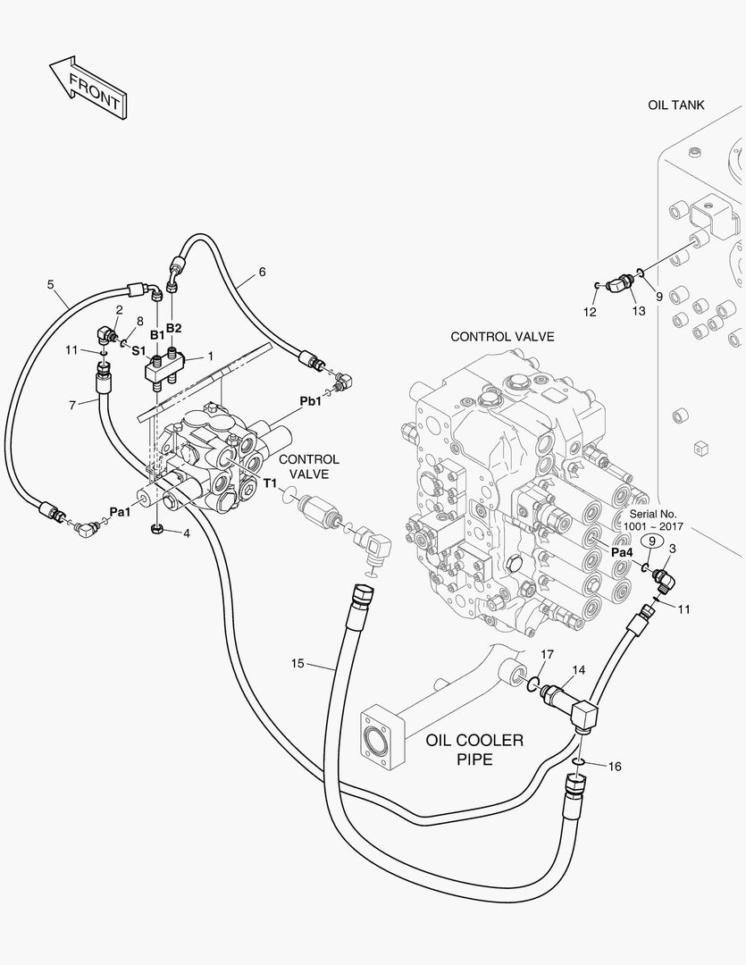 ТРУБОПРОВОД СЕРВОУПРАВЛЕНИЯ - БУЛЬДОЗЕР(1)