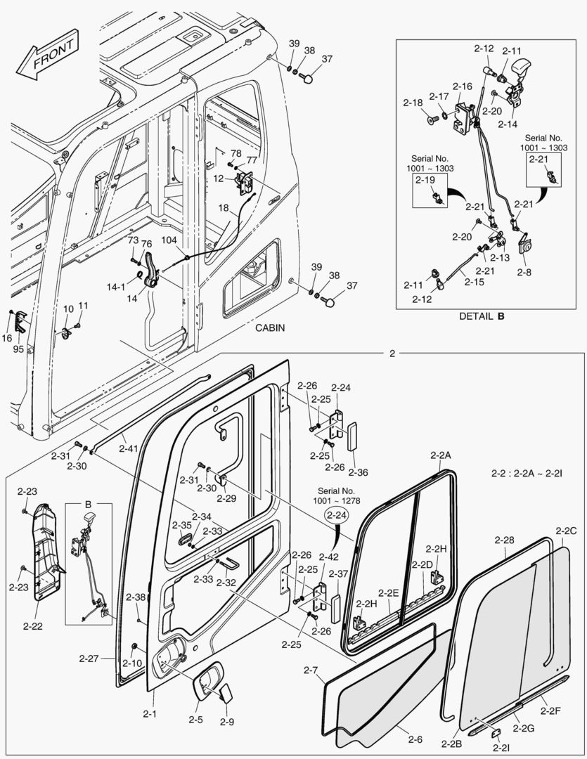 1570 CABIN(4) - SIDE DOOR