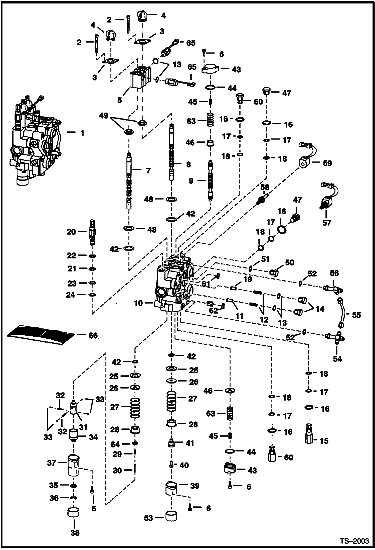ГИДРАВЛИЧЕСКИЙ РЕГУЛИРУЮЩИЙ КЛАПАН (КОМБИНИРОВАННЫЙ КЛАПАН СИСТЕМЫ БЛОКИРОВКИ УПРАВЛЕНИЯ (BICS))