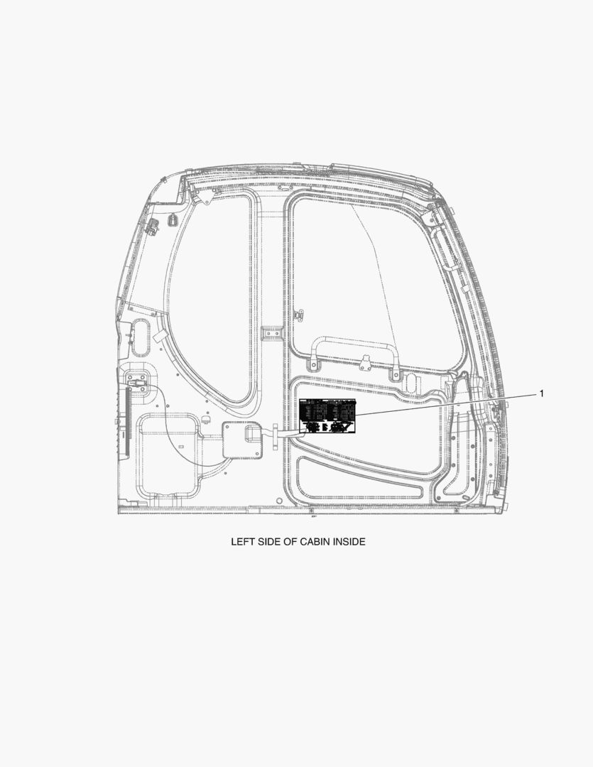 Спецтехника 5255 DECAL - LUBRICATION(EXPORT) [6955~]