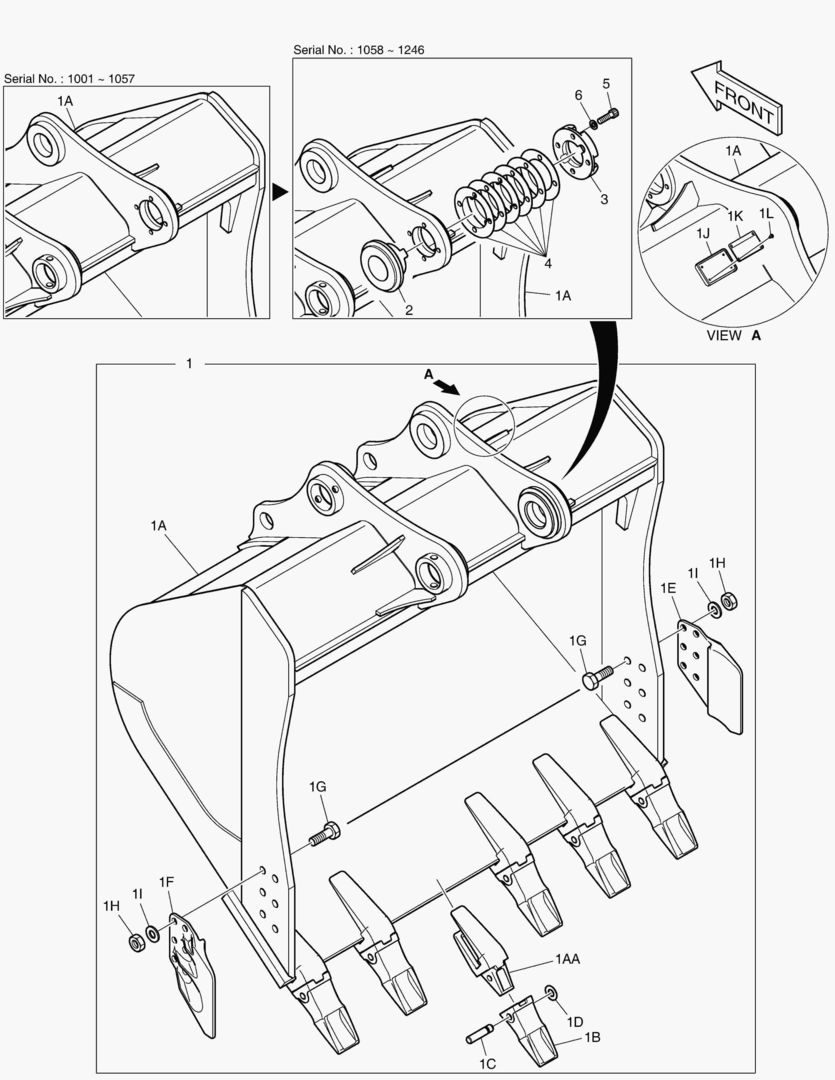 6930 BUCKET ASS`Y - 1.75mВі