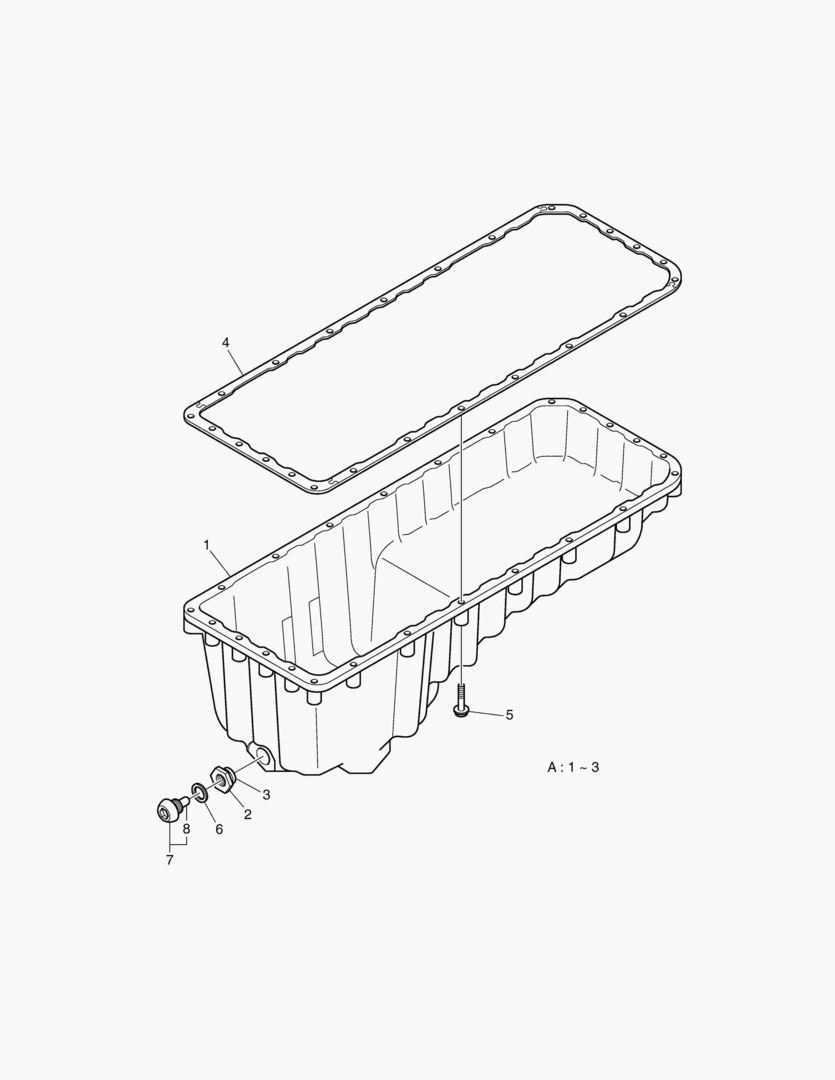 006 OIL SUMP,LOW,INDUSTRIAL TYPE