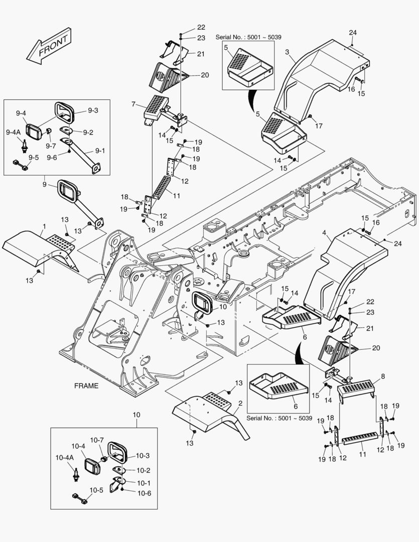 1430 FENDER & LADDER